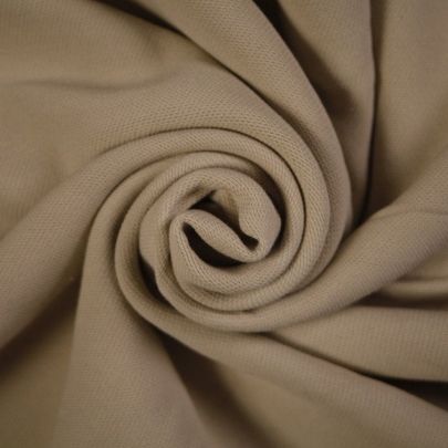 Cotton Stone Colour T-Shirt  Fabric (132cm x 132cm Remnant Fabric) 