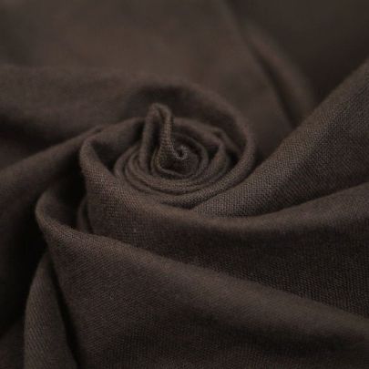 Cotton Crepe  in Black(140cm  x 71cm)
