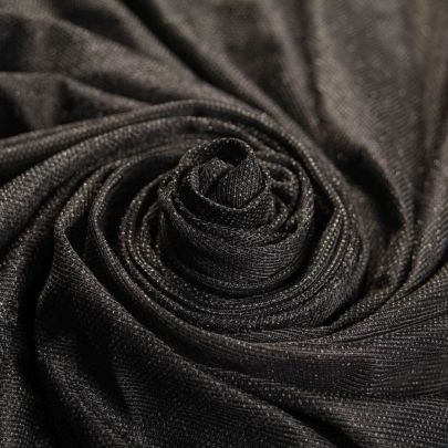 Black Interfacing Fabric (Remnant-212cmx145cm) 