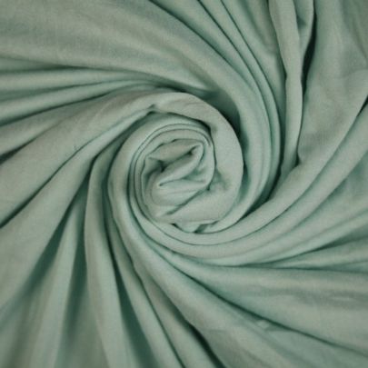 Cotton blend  Stretch Fabric Mint Green (158cm x 139cm Remnant) 