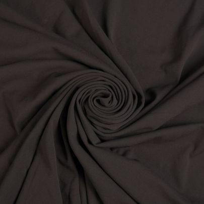 Rayon Jersey Fabric Black Fabric (110cm x 135cm Remnant Fabric) 