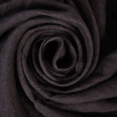 Linen Navy Fabric (Remnant-150cmx75cm) 
