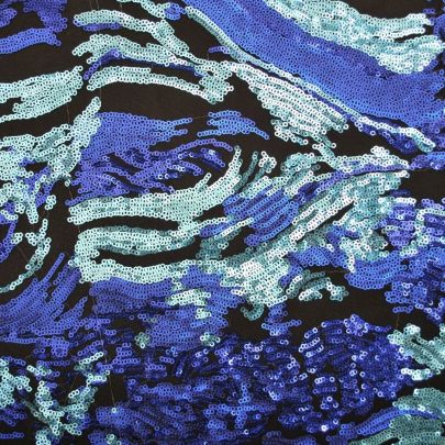 100% Polyester Mesh   In Blue(152 x 110cm)