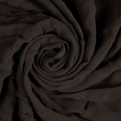 Chiffon Crepe De Chine  In Black(150cm x 70cm)