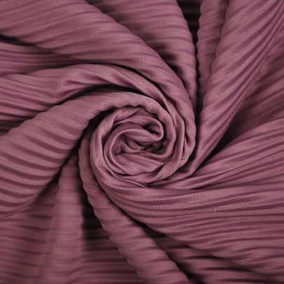 100% Viscose Fabric Purple Fabric Pleated Fabric (160x 110cm Remant Fabric) 