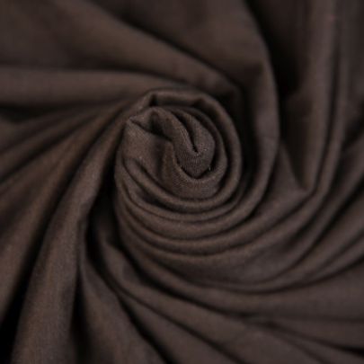 Polyester Black Jersey Fabric (130cm x 180cm Remnant) 