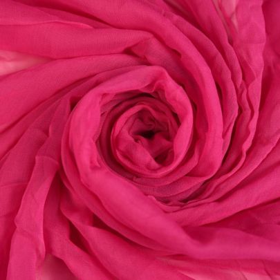Pink Chiffon  Fabric (135 cm x 100 cm Remnant) 