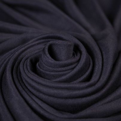 Cotton Polyblend Stretch Blue Fabric (Remnant-170cmx150cm) 