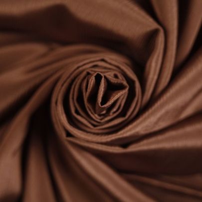 Polyester Blend Brown Textured (Remnant-220cmx115cm) 
