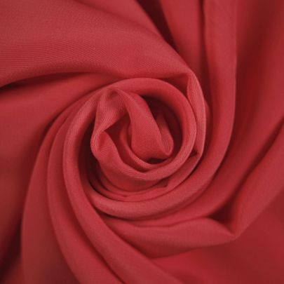 100% Polyester Light Raspberry Fabric (Remnant-75cmx113cm) 