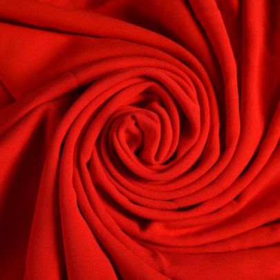 Cotton Jersey  in Red(80cm  x 75cm)