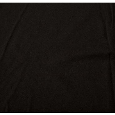 Viscose Elastane - Black (sold as 1.25 x 0.55m piece)