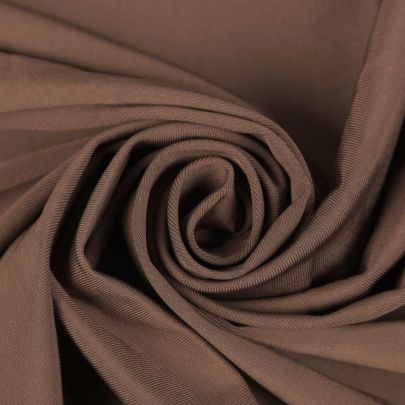 Bronze Stretch Spandex Fabric Vintage Brown Fabric (285cm x75 Remnant Fabric) 