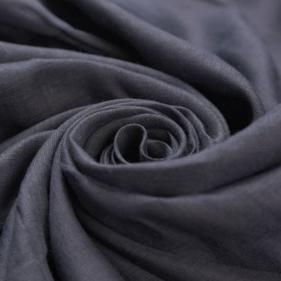 100% Linen Fabric Navy Fabric Soft Fabric (180cm x 145cm Remnant Fabric) 