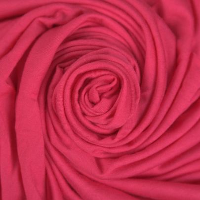 Cotton Jersey Fabric T-shirt Fabric Pink Fabric (50cm x170cm Remnant Fabric) 