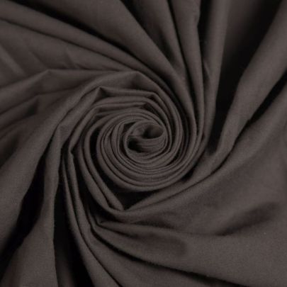 100% Cotton Black Fabric (55 x 145cm Remnant Fabric) 