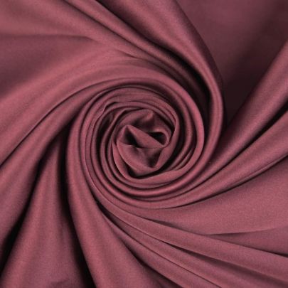 Satin Fabric purple Fabric Bridal Fabric Wine Colour Fabric(110cm x 60cm Remnant Fabric) 