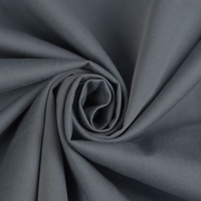 100% Cotton Fabric Blue Fabric Plain Fabric (155 x 45cm Remant Fabric) 