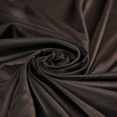 Silk Fabric Polyester Black (Remnant185cmx150cm) 