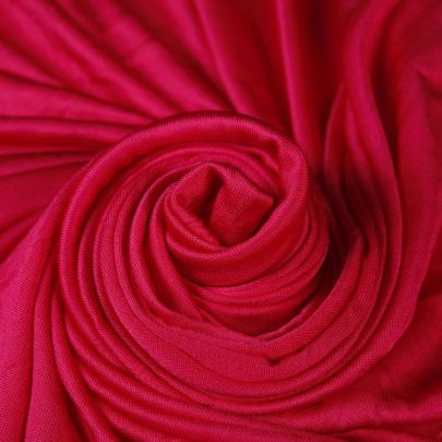 Rayon Blend Elastane  in Pink(115cm x 110cm)