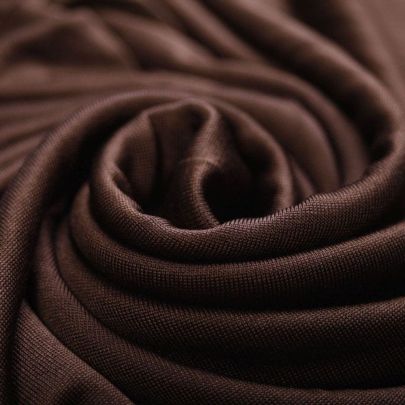 Light Weight Rayon Khaki/Brown Fabric (Remnant Piece 245 cm x 105 cm) 
