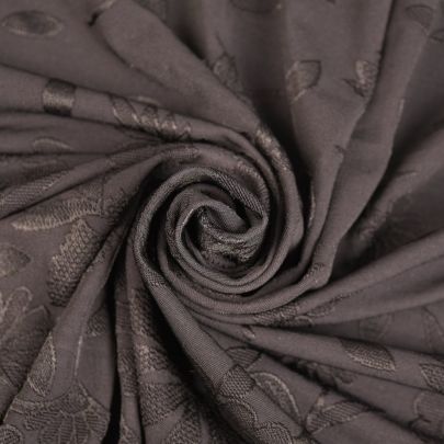 Rayon Fabric Pattern Fabric Tailoring Grey (125 cm x  60cm ) 