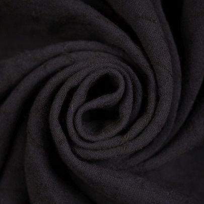 Cotton Fabric Blend Fabric Navy (Remnant-100cmx75cm) 