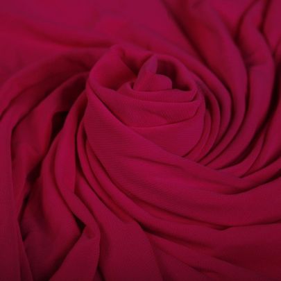 Rayon Jersey Fabric Hot Pink Fabric (Remnant-60cmx75cm) 