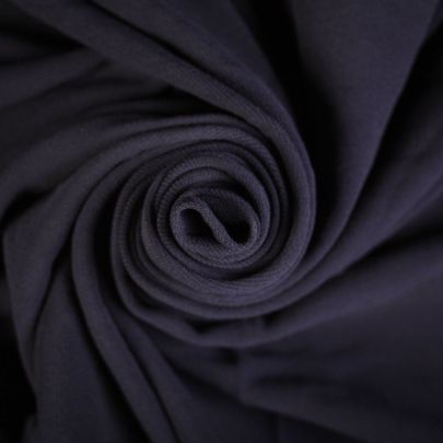 Cotton Fabric Blend Fabric Navy (Remnant-120cmx105cm) 