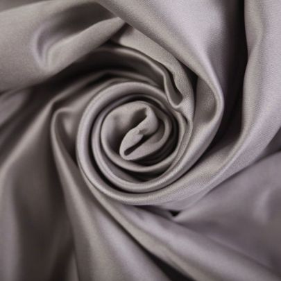Cotton Fabric Silver Fabric Pattern (Remnant-55cmx115cm) 