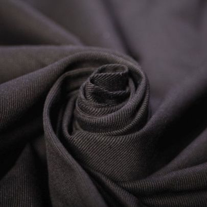 Cotton Blend  in Black   (135cm x 150cm)