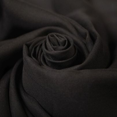 Polyester Black Fabric (Remnant-75cmx130cm) 