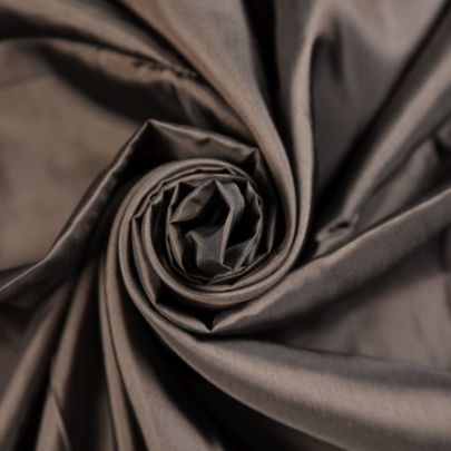 100% Polyester Satin  in Black   (190cm x 140cm)