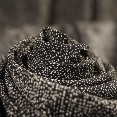 100% Polyester Dotted Print Fabric (Remnant-355cmx135cm) 