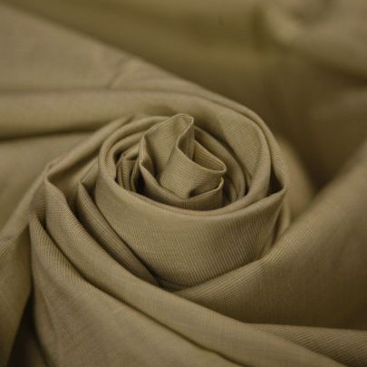 100% Cotton Fabric Beige Green (Remnant-60cmx150cm) 