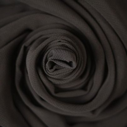 Polyester Chiffon Black Fabric (Remnant-110cmx130cm) 