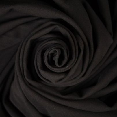 Rayon Blend  in Black  (265cm x 125cm)