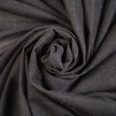 Black Fusing Lining Fabric (Remnant-110cmx110cm) 
