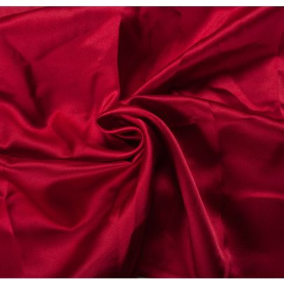 100% Polyester Red Fabric