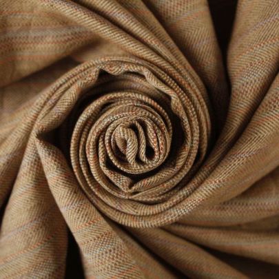 100% Cotton Woven Beige Fabric (Remnant-130cmx140cm) 