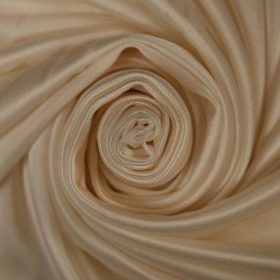 100% Rayon Cream Beige (Remnant-85cmx140cm) 