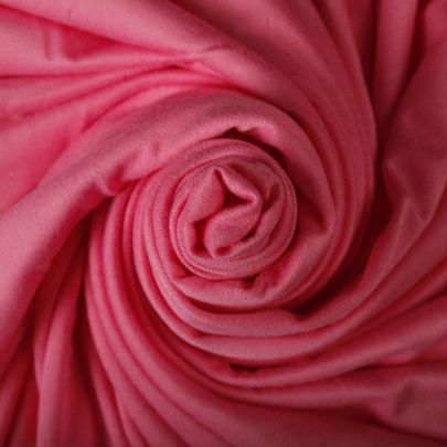 Rayon Jersey Pink Fabric (Remnant-90cmx160cm) 