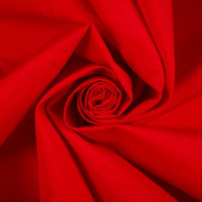 100% Cotton Red Fabric (Remnant-45cmx90cm) 