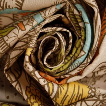 100% cotton Fabric Sherwood Beige (Remnant-55cmx145cm) 