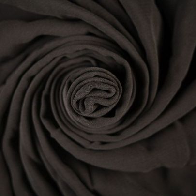 Polyester Chiffon Black Fabric (Remnant-125cmx125cm) 