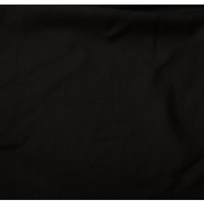 100% Wool Black Fabric