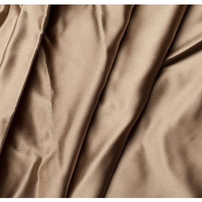 100% Polyester Taffeta Beige Fabric