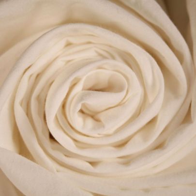 100% Cotton Fabric Cream Fabric (Remnant-125cmx143cm) 
