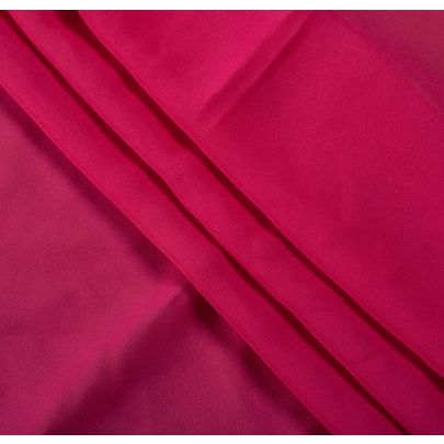 100% Silk Georgette Pink Fabric
