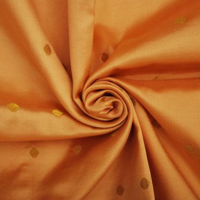 100% Polyester Fabric Gold Fabric Dot Fabric Pattern Fabric (360 x 106cm Remant Fabric) 